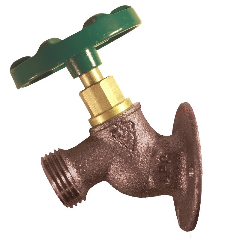 Arrowhead 355LKLF 3/4″ Solid Flange Sillcock Brass Sillcock Valve