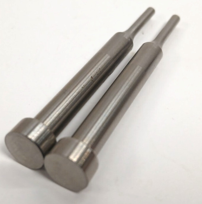 IMPAX TOOLING M2 P .113 ROUND PUNCH ISPV025-2503 GRADE M2 PONT DIA 1/8 LOT OF 2