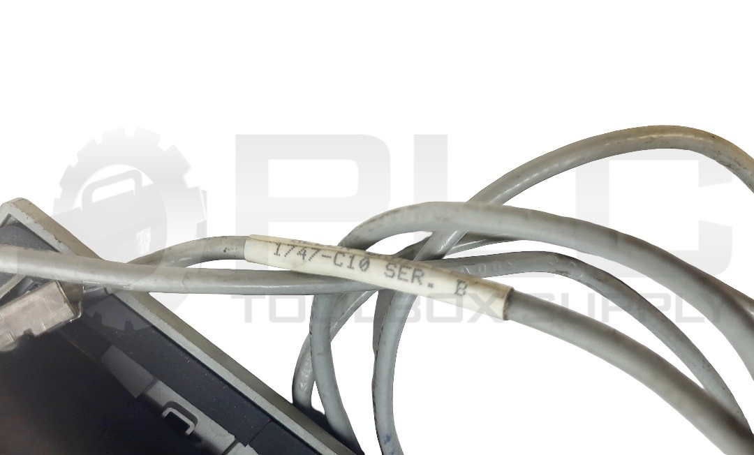 ALLEN BRADLEY 1747-DTAM /B DATA TABLE ACCESS MODULE W/ 1747-C10 /B CABLE