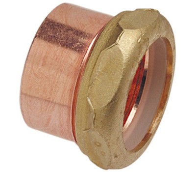 NIBCO 901-7R 1-1/4″ Sweat x 1-1/2″ Slip Joint Copper DWV Trap Adapter
