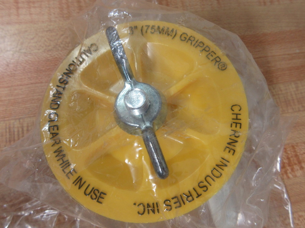 Cherne Industries 1VNF6 3″ Gripper 270237 (Pack of 2)