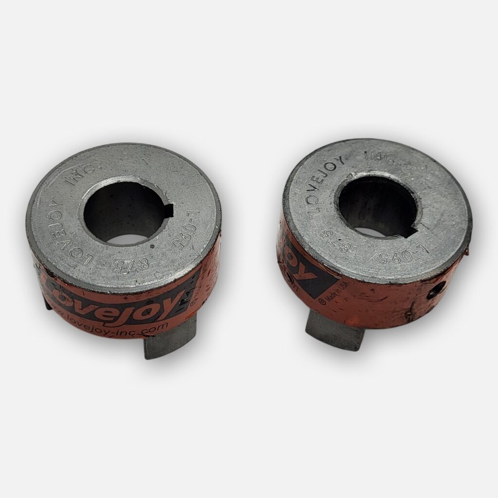 LOT OF 2 LOVEJOY L-095 JAW COUPLING HUB 7/8″ .875