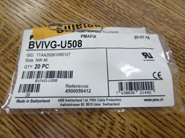 PMA  BVIVG-U508 Qty of 1 per Lot PMAFIX Black Female Adapter; Polyamide 6; 2″-1