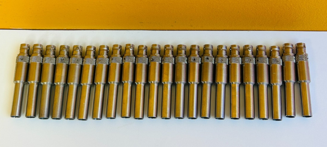 Trompeter AD1W (Lot of 22) 75 Ohm, BNC (F)-WECO (M) Btw Series Adapter. Tested!
