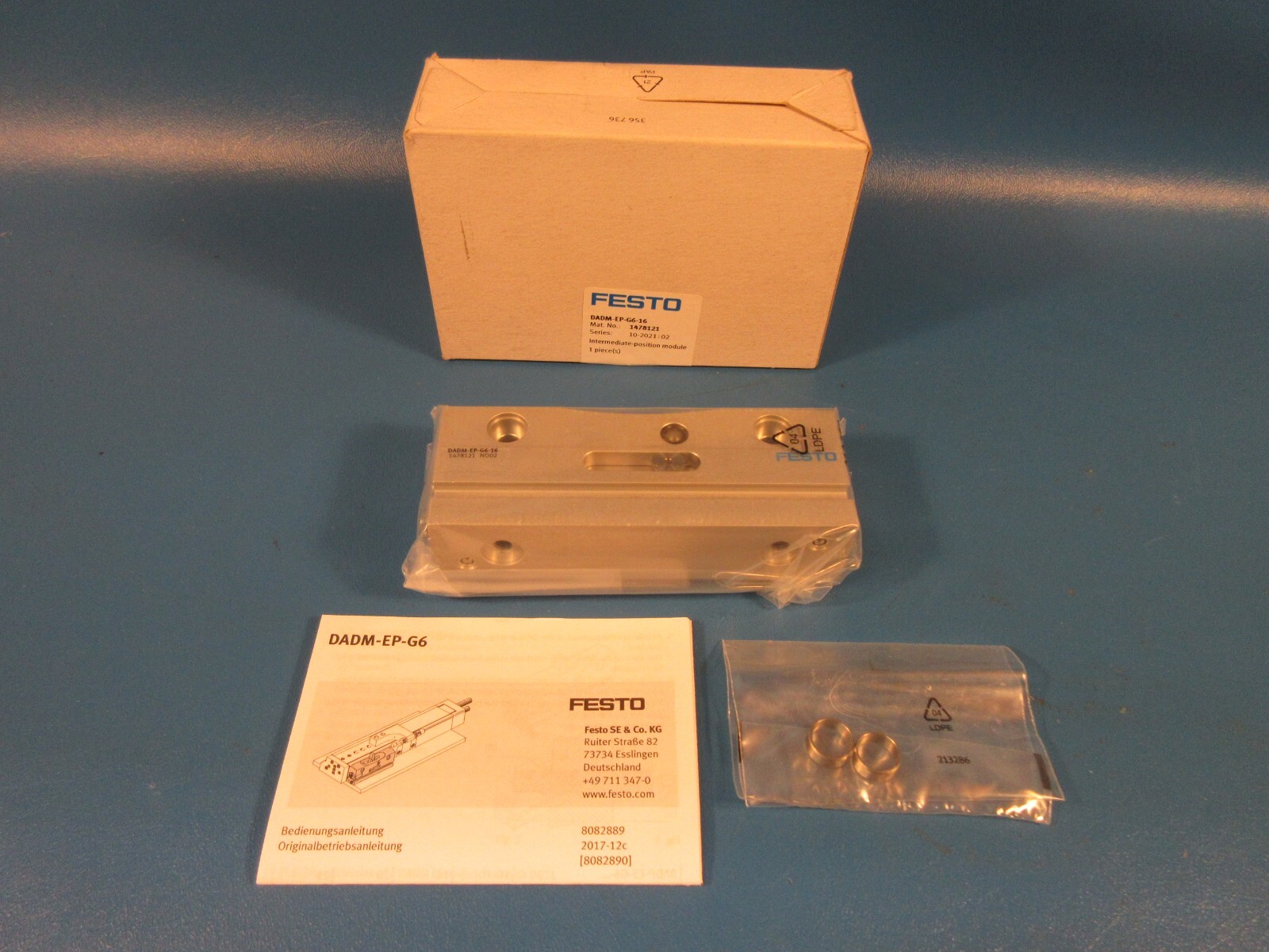 Festo DADM-EP-G6-16, 1478121 Intermediate Position Module