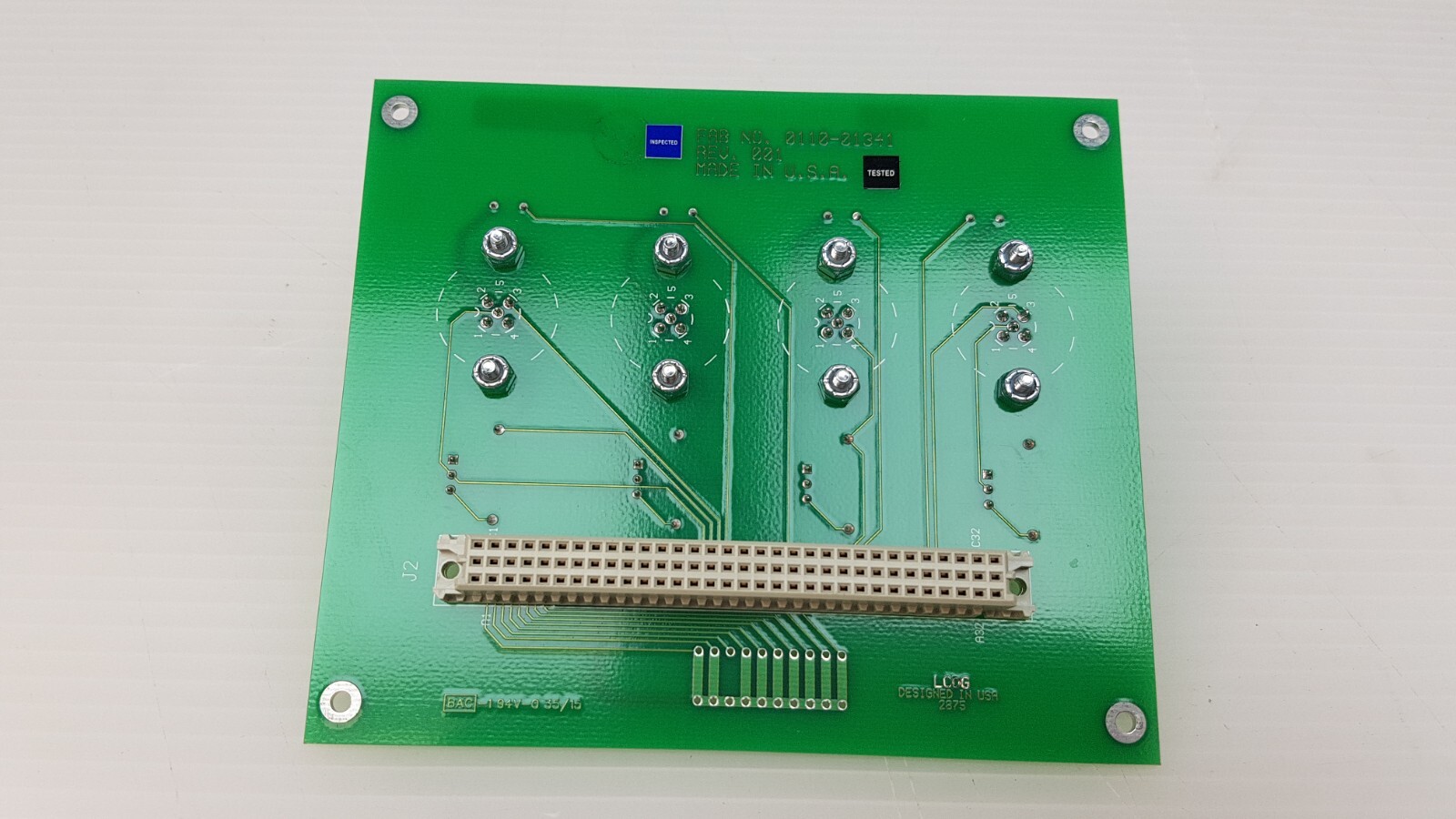 APPLIED MATERIALS AMAT 0100-01341, 0130-01341 REV. 002 PCB ASSY DNET INTERFACE B