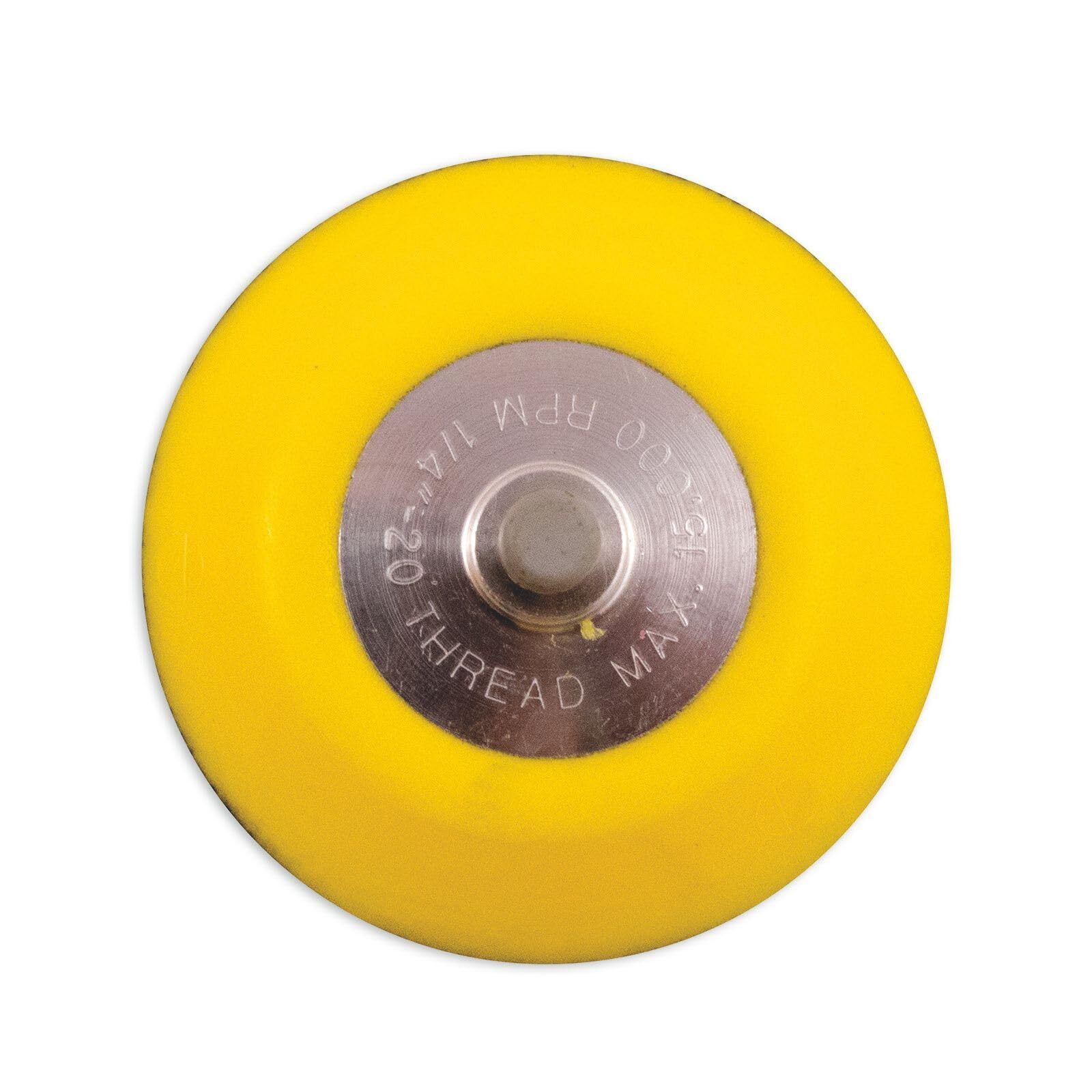 Chicago Pneumatic 8940158330 3-Inch Hook Loop Pad Yellow