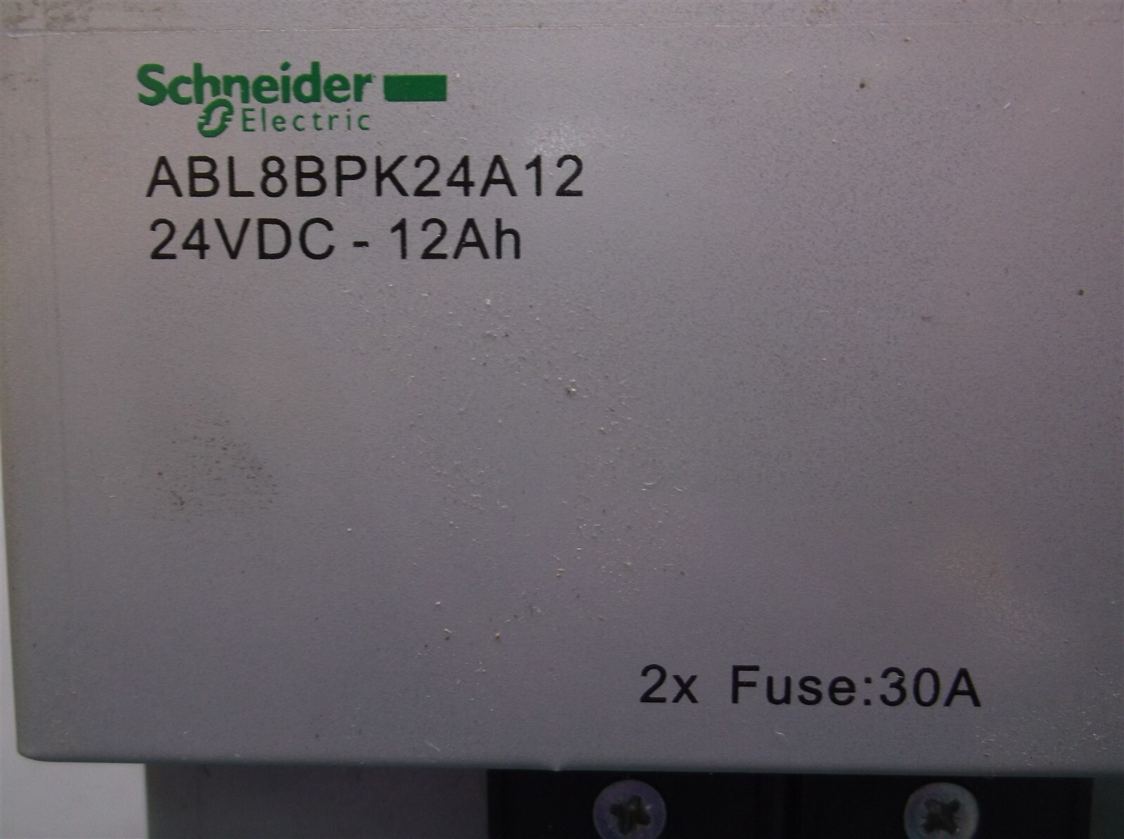 Schneider ABL8BPK24A12 DIN Rail Power Supply Phaseo Battery Module 24VDC 12Ah