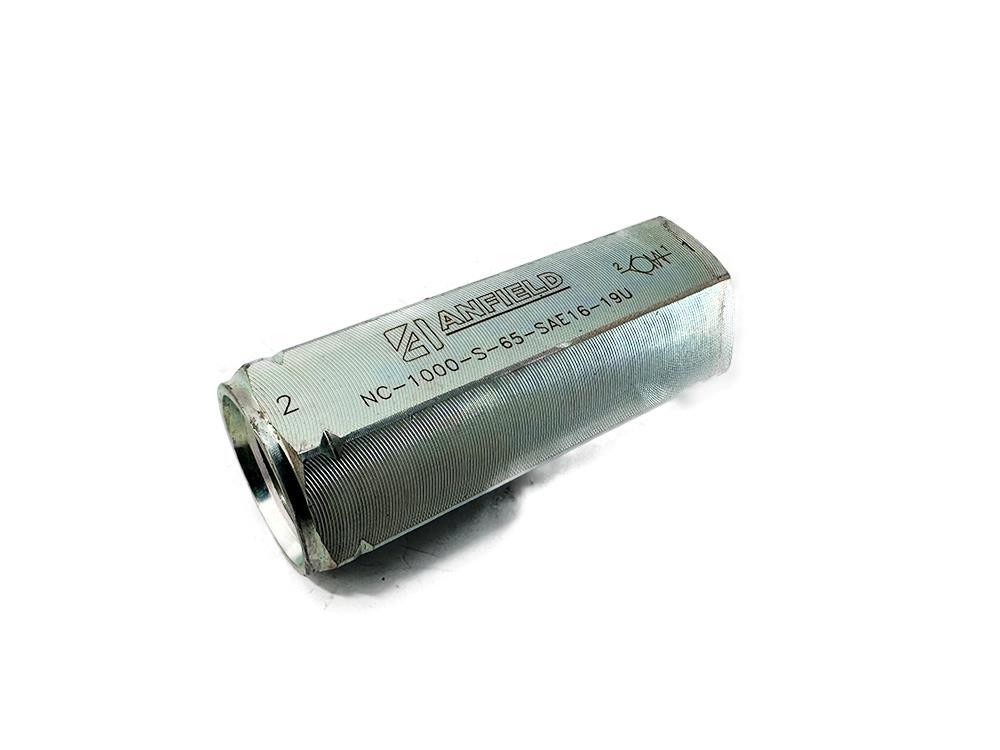 Anfield NC-1000-S-65-SAE16-19U Inline Hydraulic Check Valve NEW FREE FAST SHIP