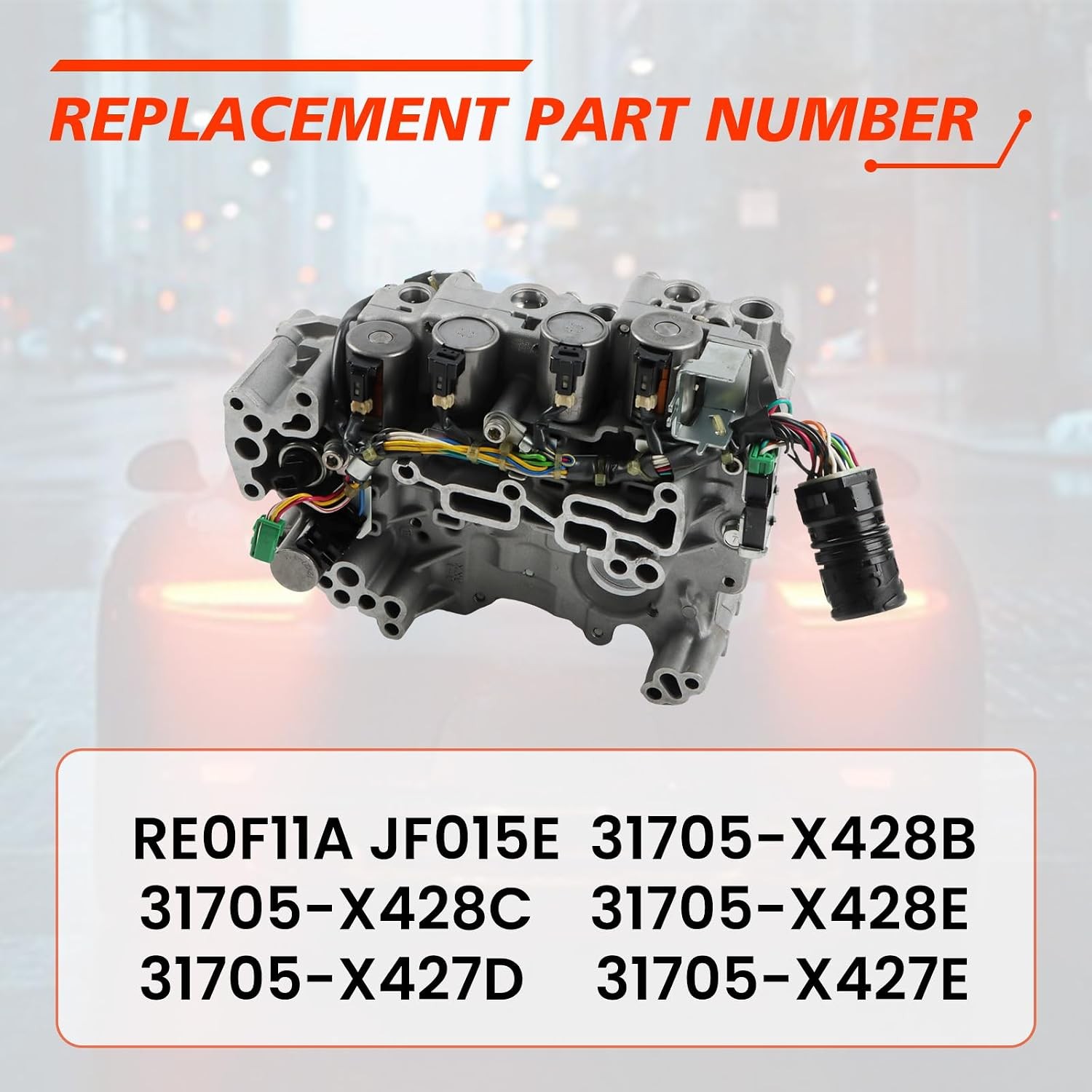RE0F11A JF015E CVT Valve Body Nissan Sentra 2013-2019 1.6L 1.8L