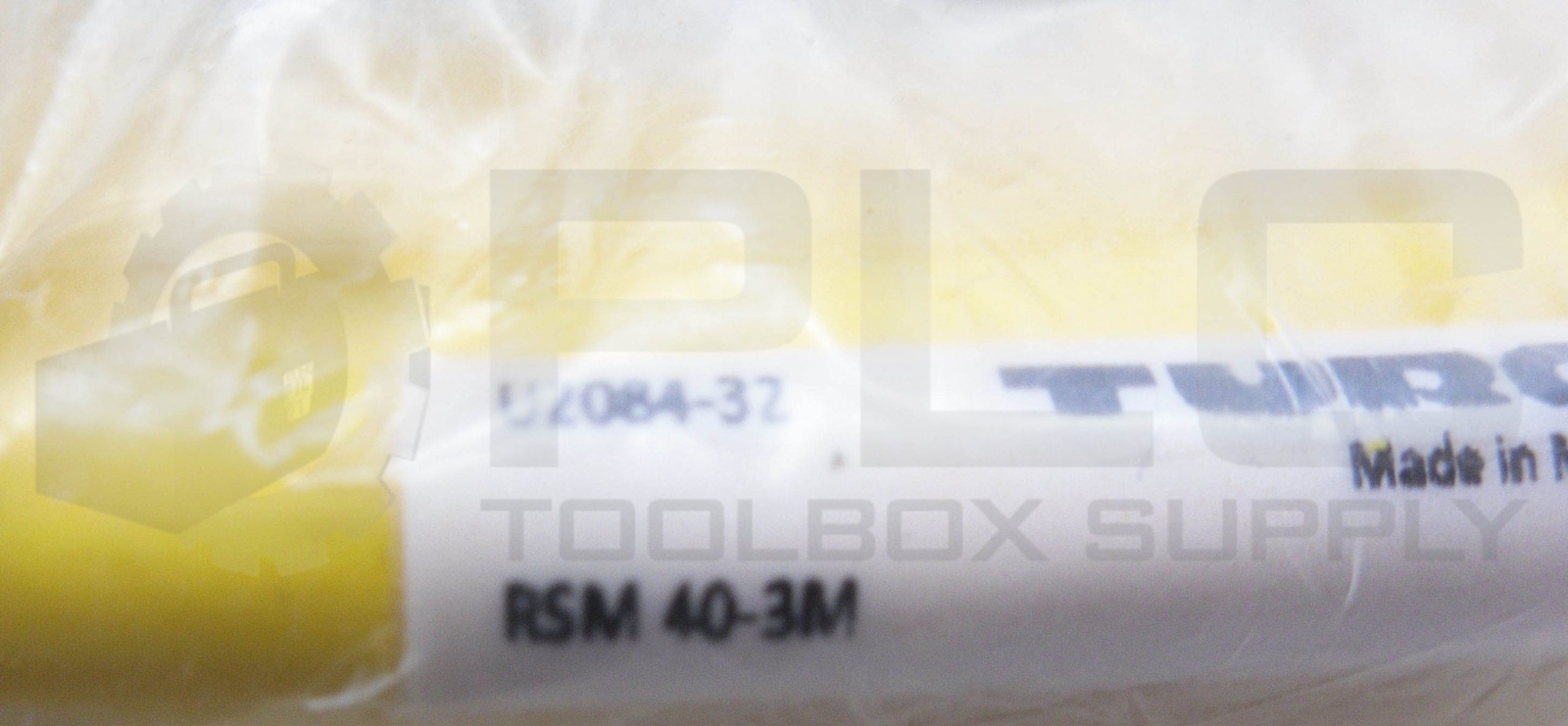 SEALED NEW TURCK RSM 40-3M CORDSET CABLE 300V 9AC 3M U2084-32