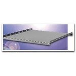 BUD INDUSTRIES 60-2381 Black Steel Bracket Mount Rack Shelf