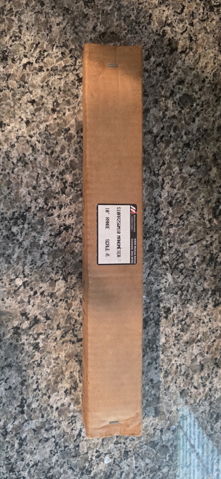 Meriam Manometer S10AA25WM10 10” Range Scale A