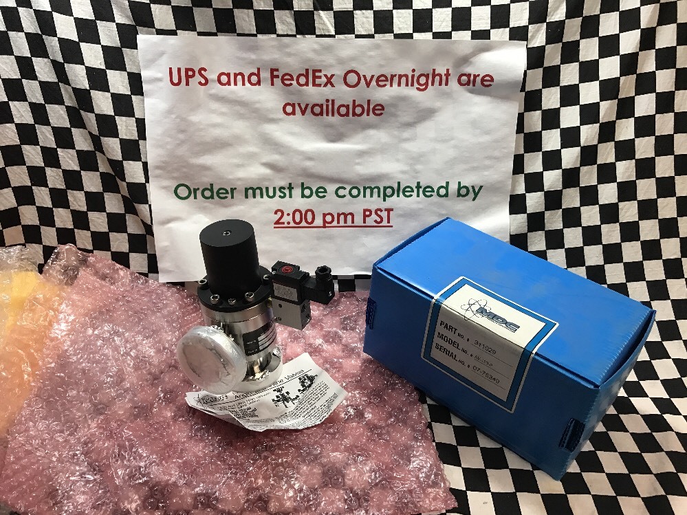 MDC Angle Valve 1.5″ HV Pneumatic 2-3/4″ CF, AV-150-P & Humphrey 31039RC