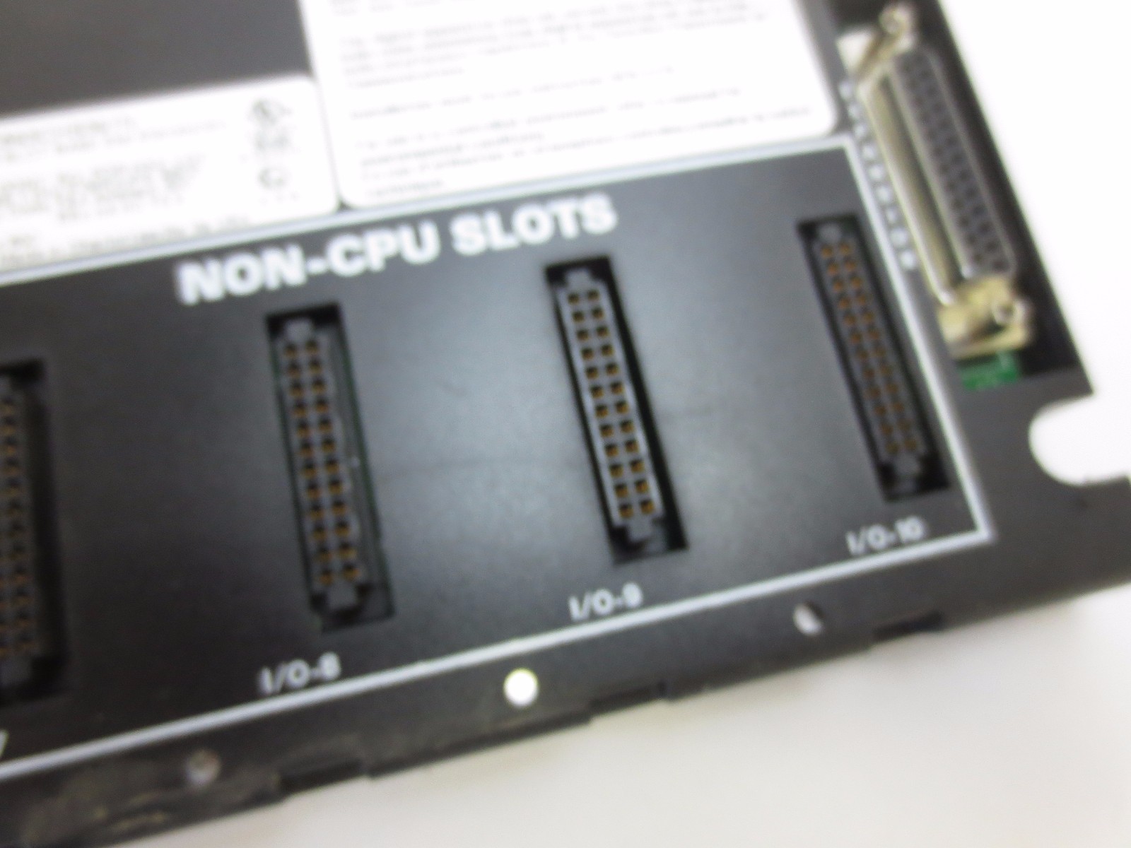 GE FANUC IC693CHS391N 10-SLOT BASE – EMI ENHANCED – CPU, POWER SUPPLY SLOTS