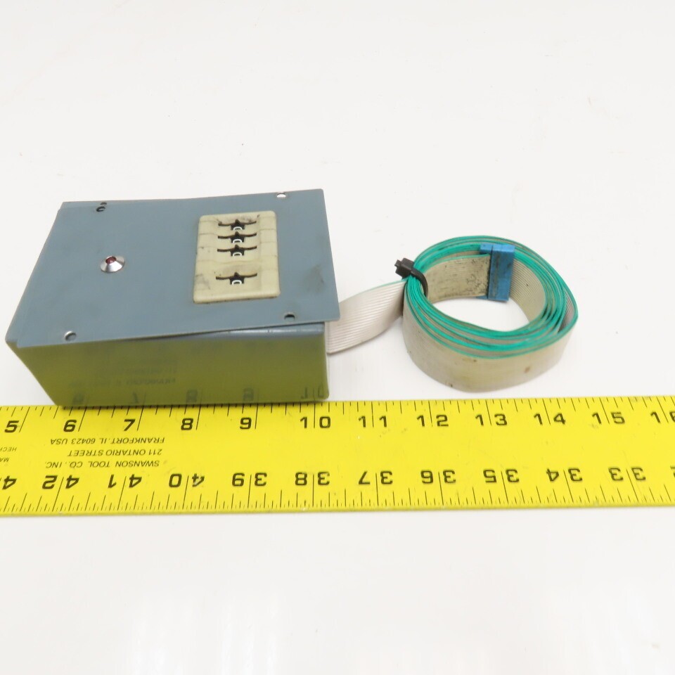 Izumi Type DM 731 Manual Rotary Counter 4 Character Control Box