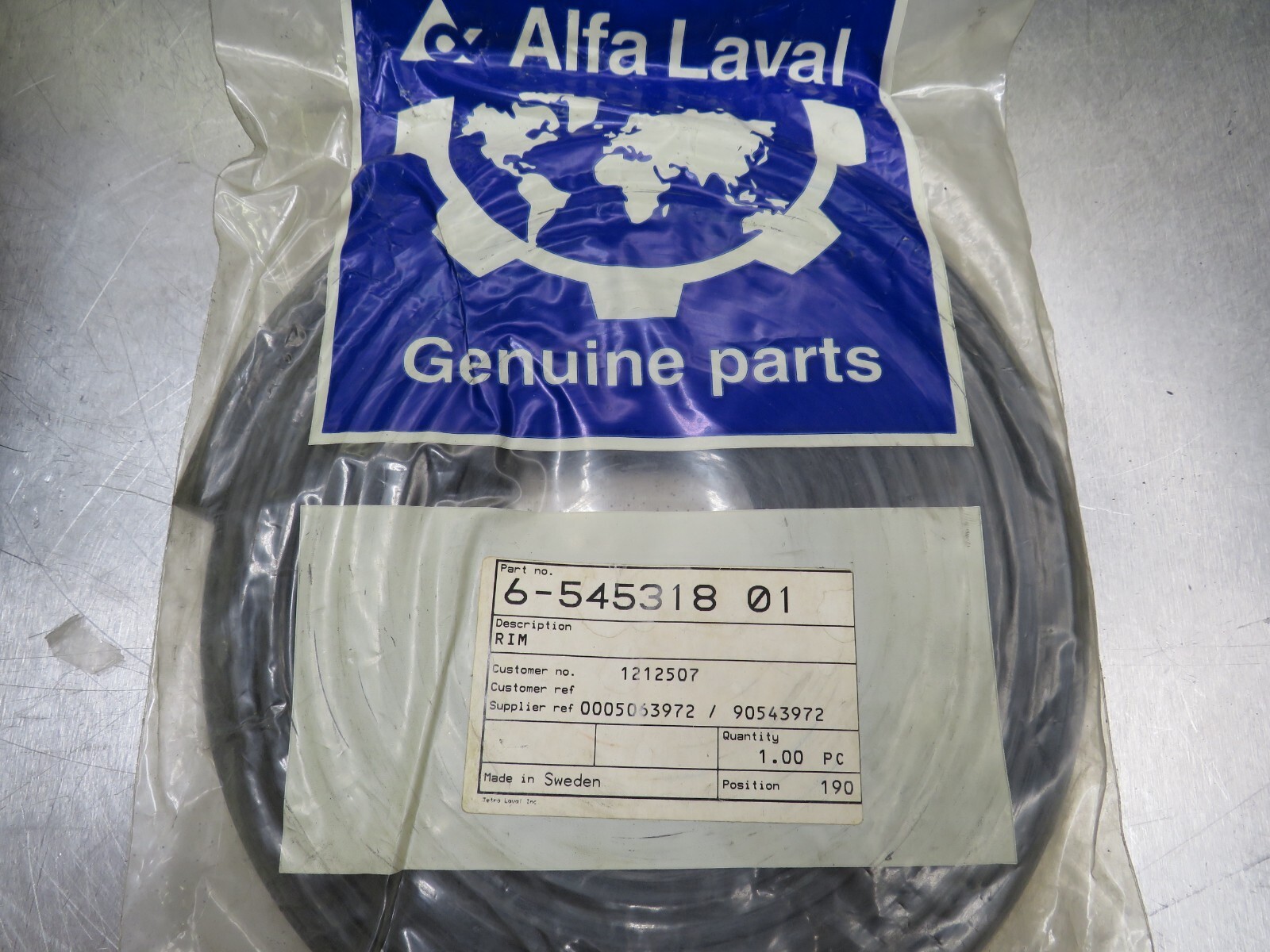 Alfa Laval 6-545318-01 Rim