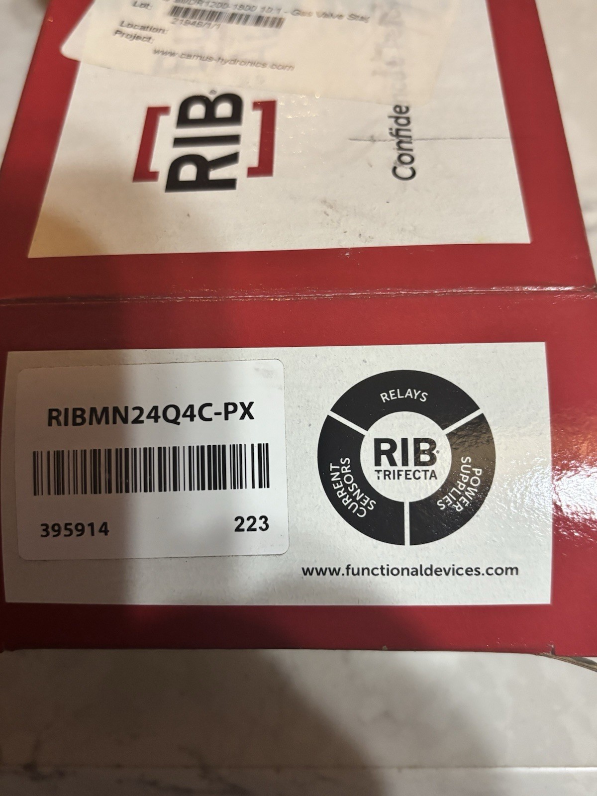 RIBMN24Q4C-PX 4 Output Field Adjustable Staging Threshold