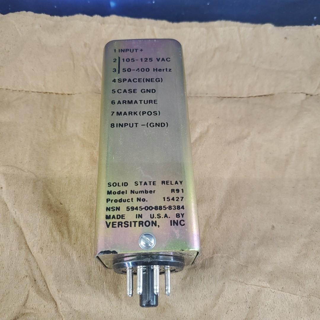 New Versitron Solid State Relay R91 15427 NOS Air Conditioner Furnace Relay USA