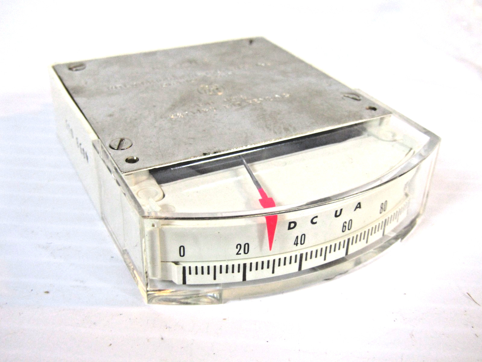 VTG International Instruments Model 1136 Panel DCUA Mount Meter Gauge Untested