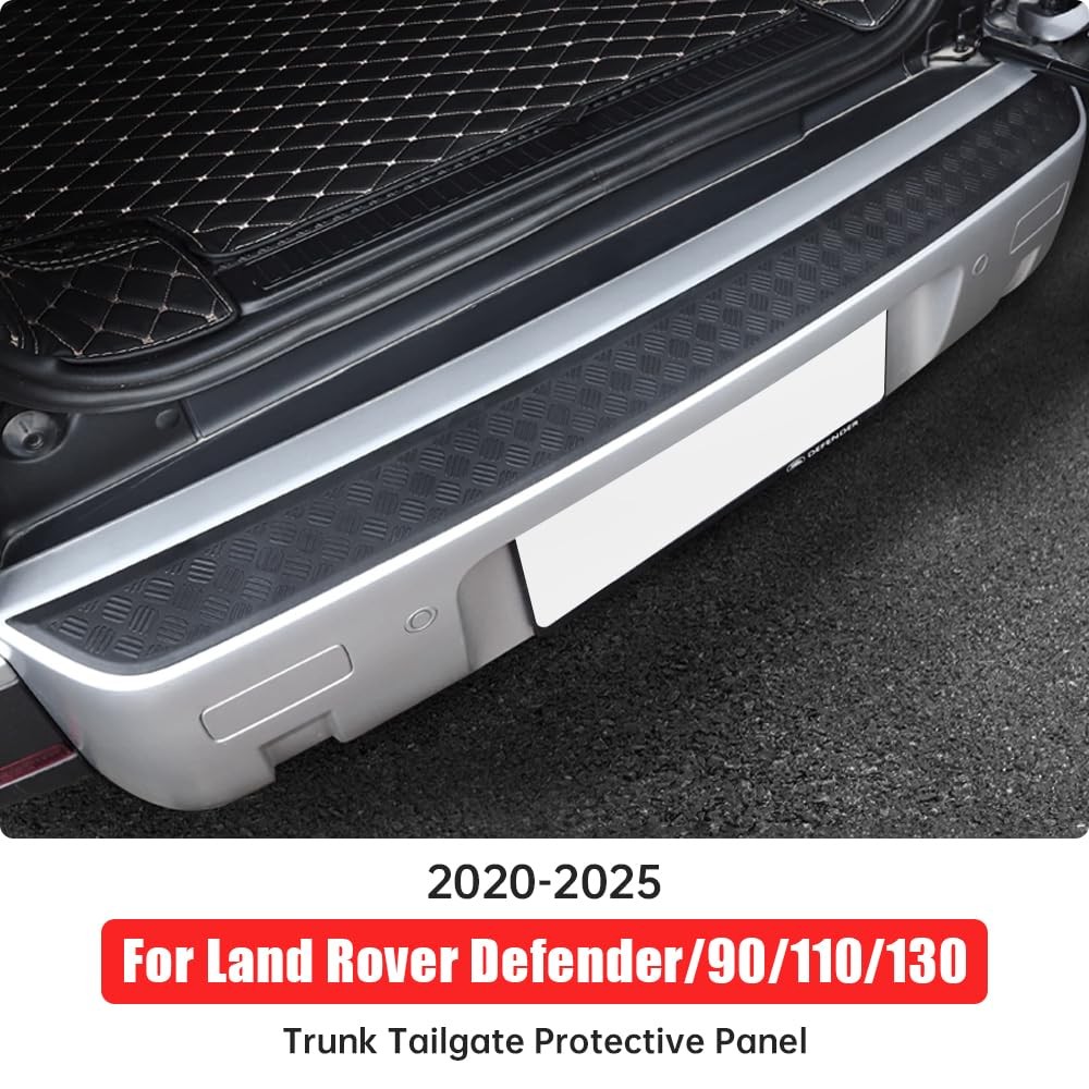 Rear Bumper Protector Panel for 2020-2025 2026 Land Rover Defender 90/110/130…