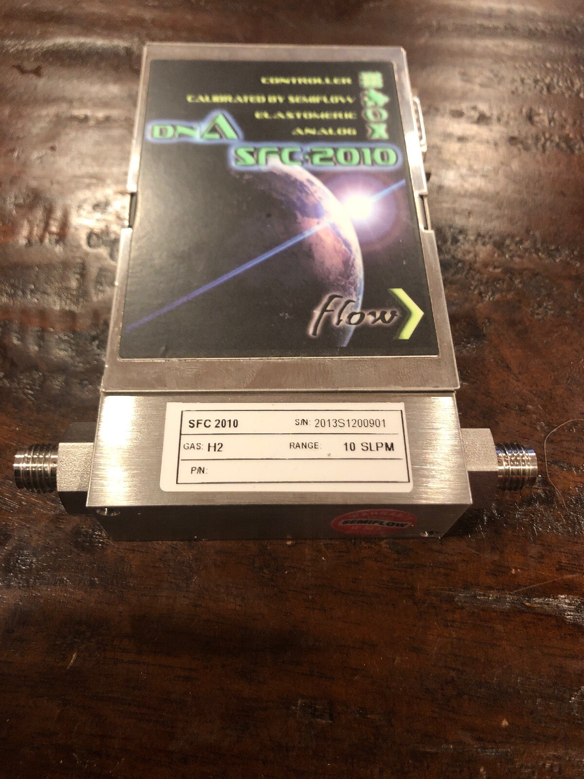 SemiFlow Mass Flow Controller, 10 SLPM , GAS H2, DNA SFC2010