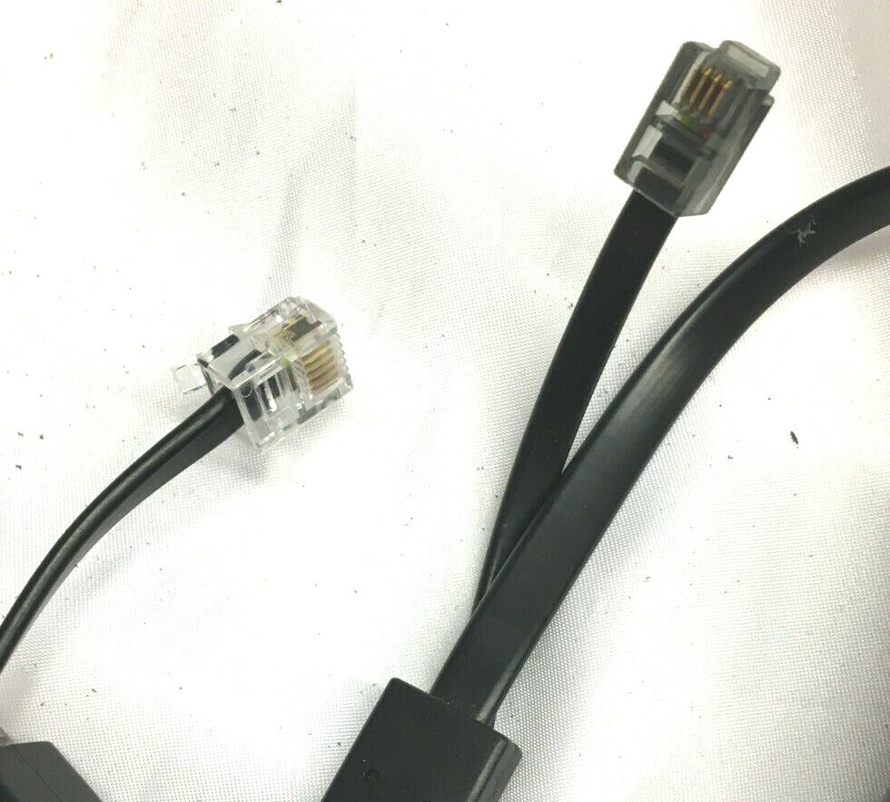 Plantronics Lot of 2 Electronic Hook Switch Cable APV=65 & APV-66 New Free Ship