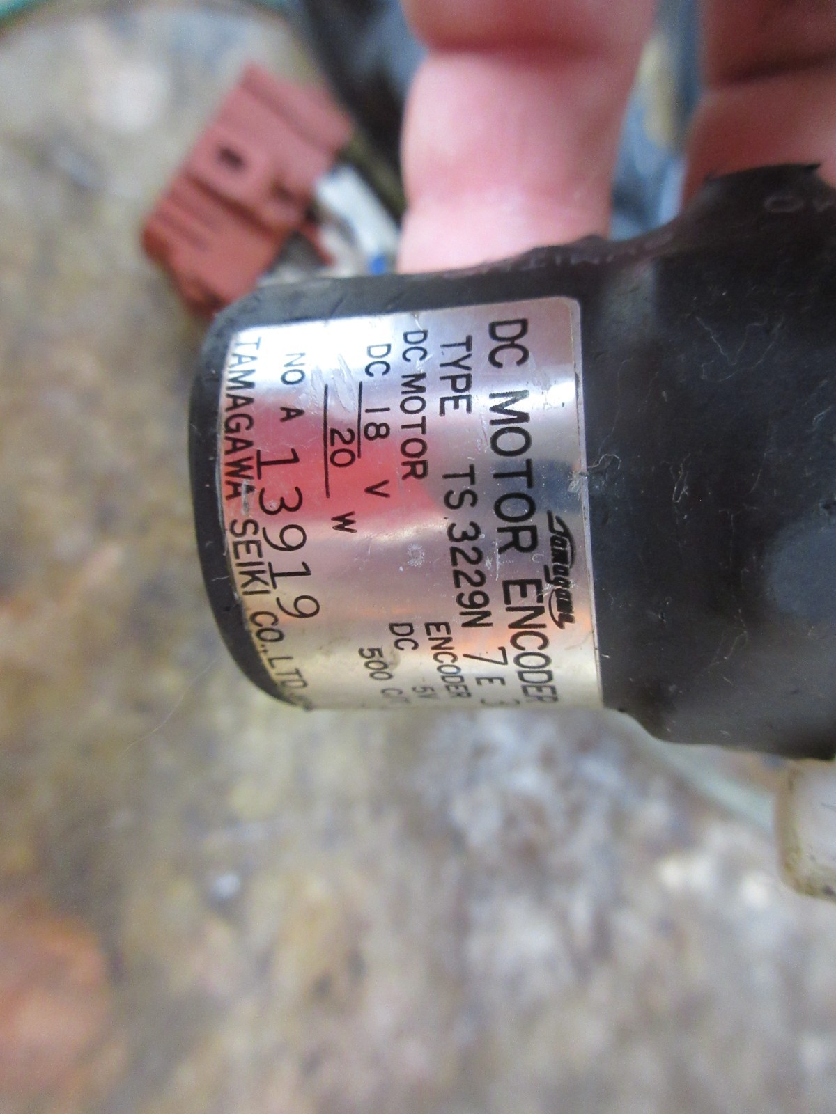 TAMAGAWA DC MOTOR ENCODER TS 3229N 7E3 TS3229N7E3 MITSUBISHI EDM EACH1