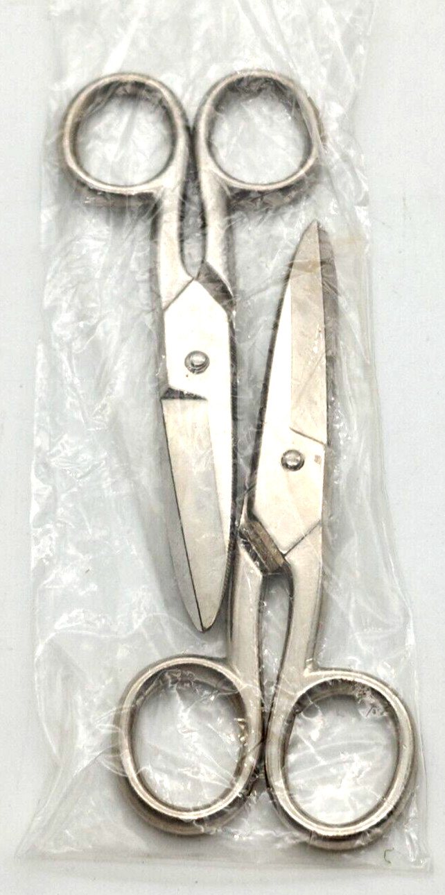 LKNW Set Of 2 Crescent Wiss 5″ Standard Blade Electrician’s Scissors 175E