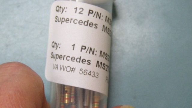 Amphenol MS27467T19B11S Qty of 1 per Lot Circular MIL Spec Connector 11P SZ 19