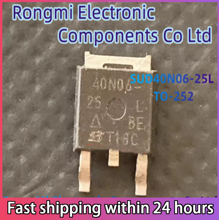 10piecce SUD40N06-25L 40N06-25L TO-252 MOS FET Transistor 30A 60V 100% original