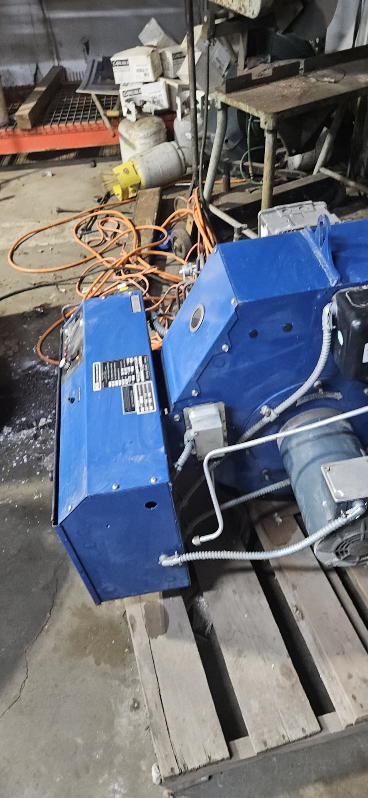 Powerflame C4-OB Oil Only Gas Polite Burner Rated For 150 Hp Boiler