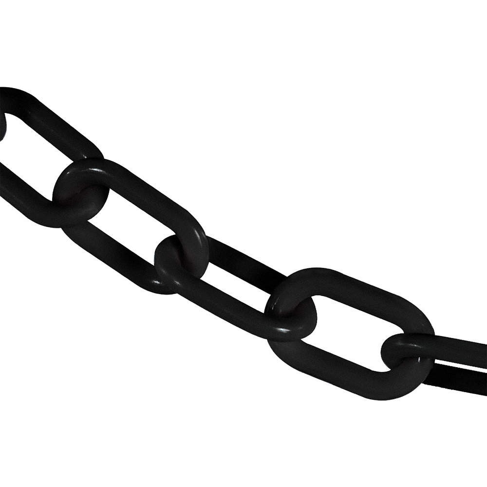 GRAINGER APPROVED Plastic Chain ,50 ft L,Black 52YA88