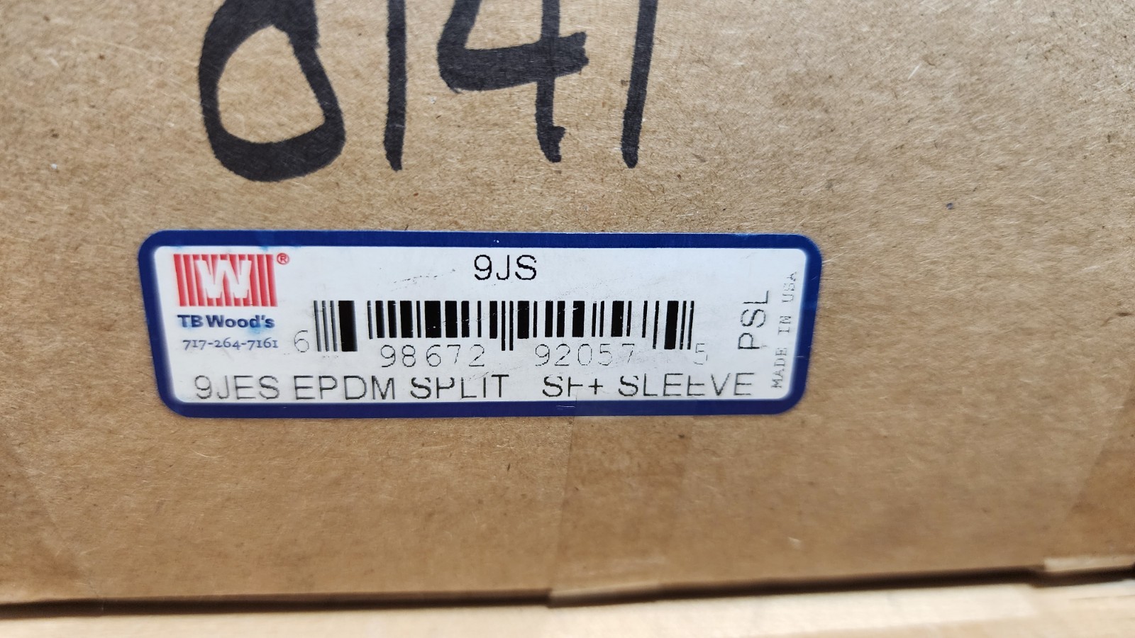 TB Wood’s 9JES Sure- Flex Plus EPDM Split SF + Sleeve *PI