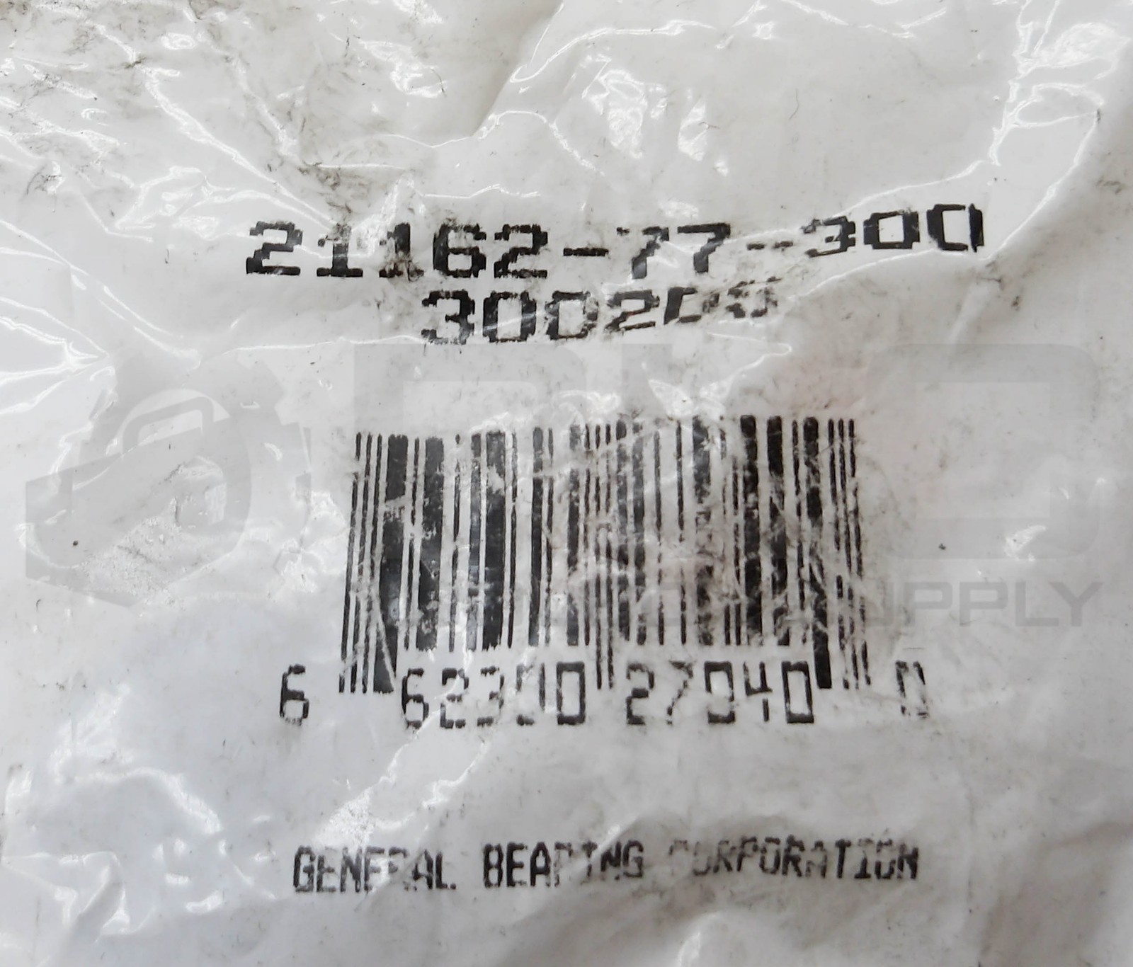 NEW BOX OF 9 GENERAL BEARING CORP 21162-77-300 RADIAL BALL BEARING 3002DS
