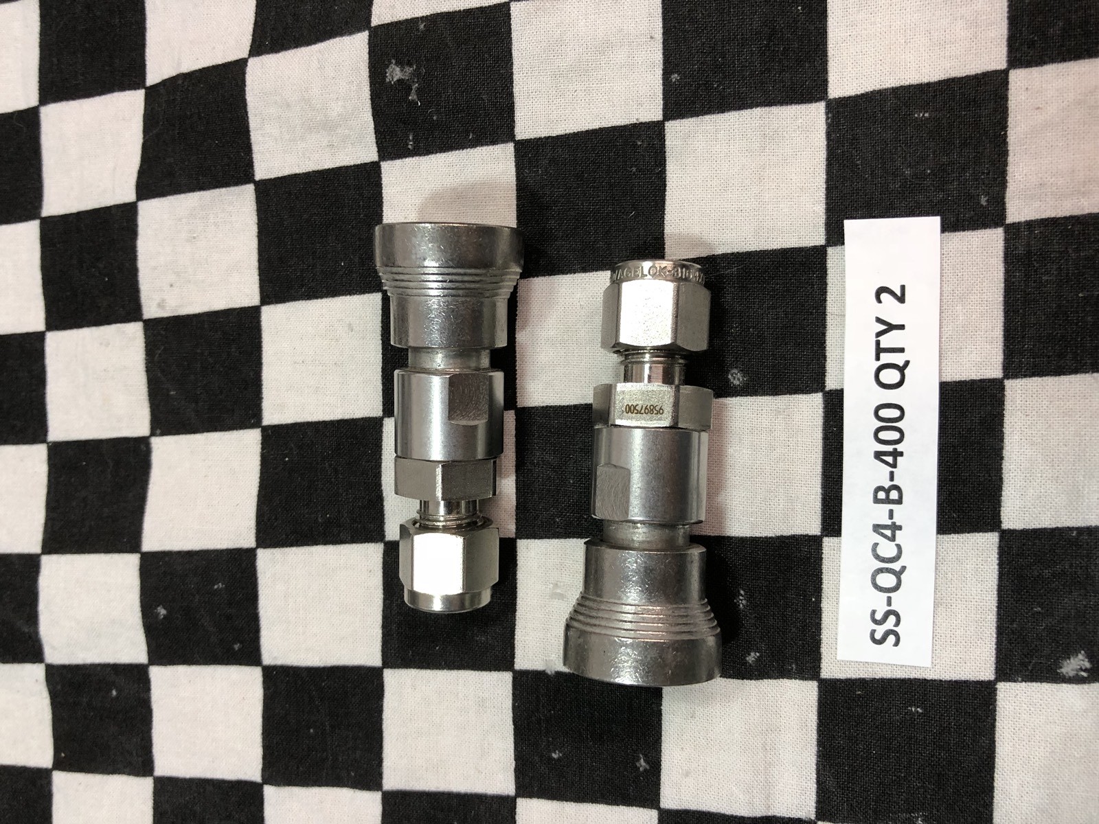 4x SWAGELOK SS-QC4-B-400, SS-QC4-B-4PM, SS-QC6-D-4PM, SHIPSAMEDAY