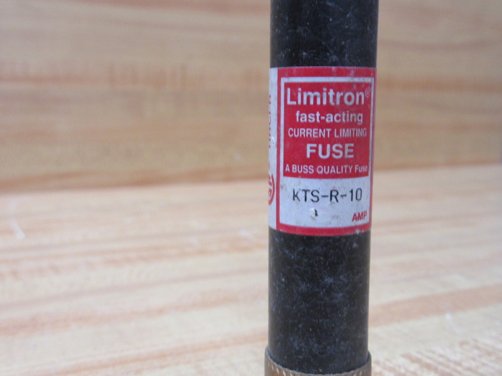Limitron KTS-R-10 Bussmann Fast-Acting Fuse KTSR10 (Pack of 6)