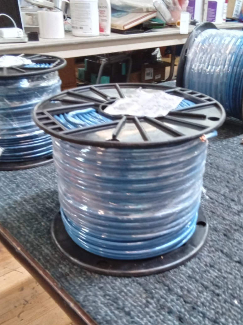 Southwire Machine Tool Wire THHN 12 Str Cu Be 500SpC Blue 12 AWG Copper 500′