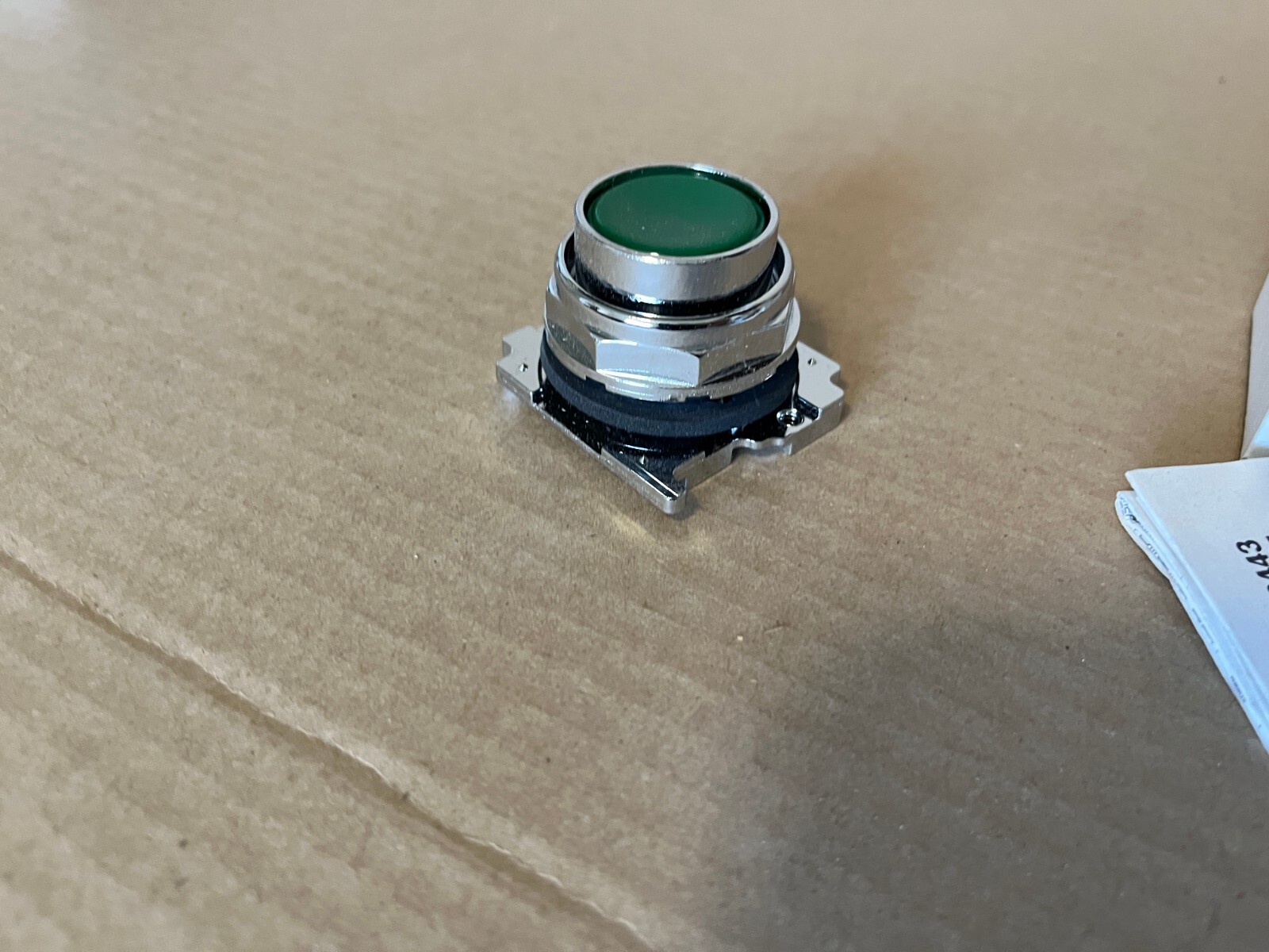 Cutler Hammer, Pushbutton, STD, Green, 10250T103