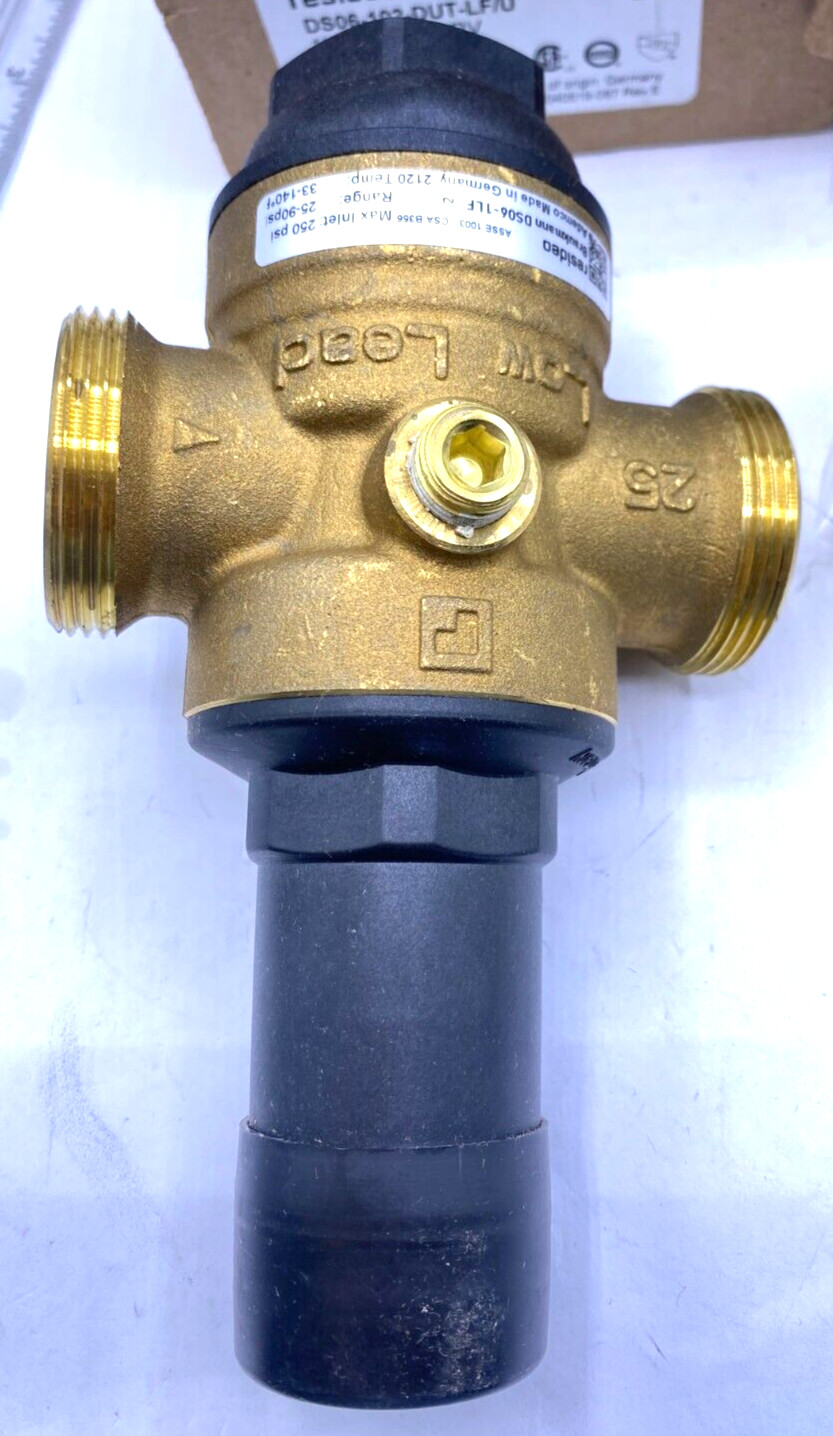 Resideo Braukmann 1″ Dialset PRV Double Union NPT DS06-102-DUT-LF/U NIB