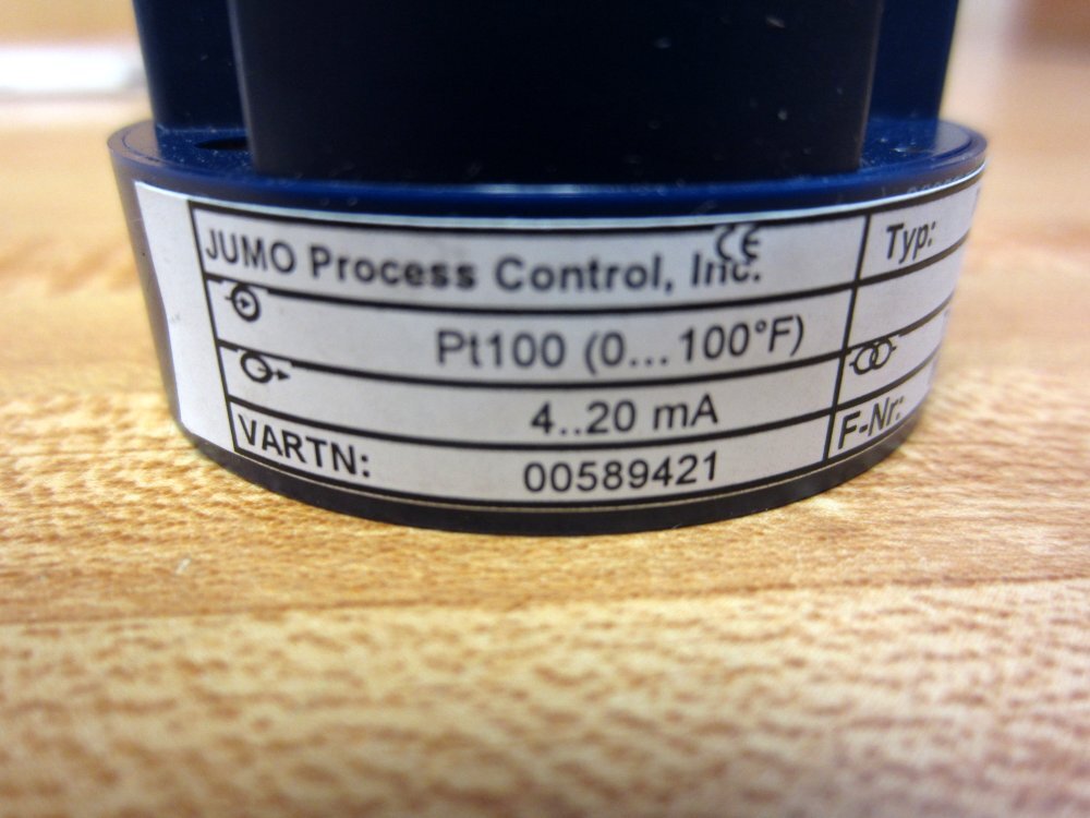 JUMO 707031/990-001-005 Temp. Transducer Pt100