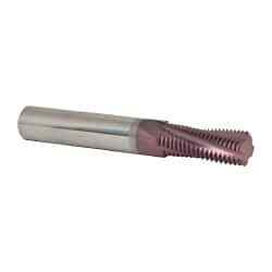 Carmex 3/4-16 Internal 16 TPI 1/2″ Shank 4-Flute RH Solid Carbide Helical Flu…