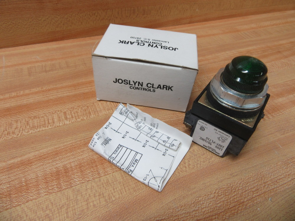 Joslyn Clark Sylvania 100T-PLT1G Pilot Light GE 100TPLT1G