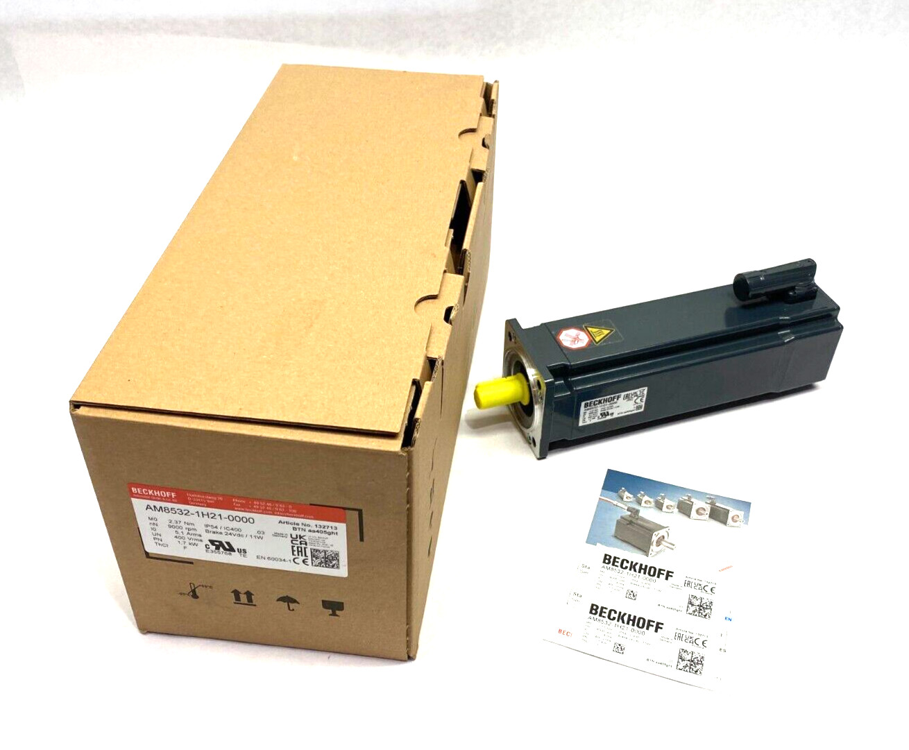Beckhoff AM8532-1H21-0000 High Inertia Servo Motor 132713