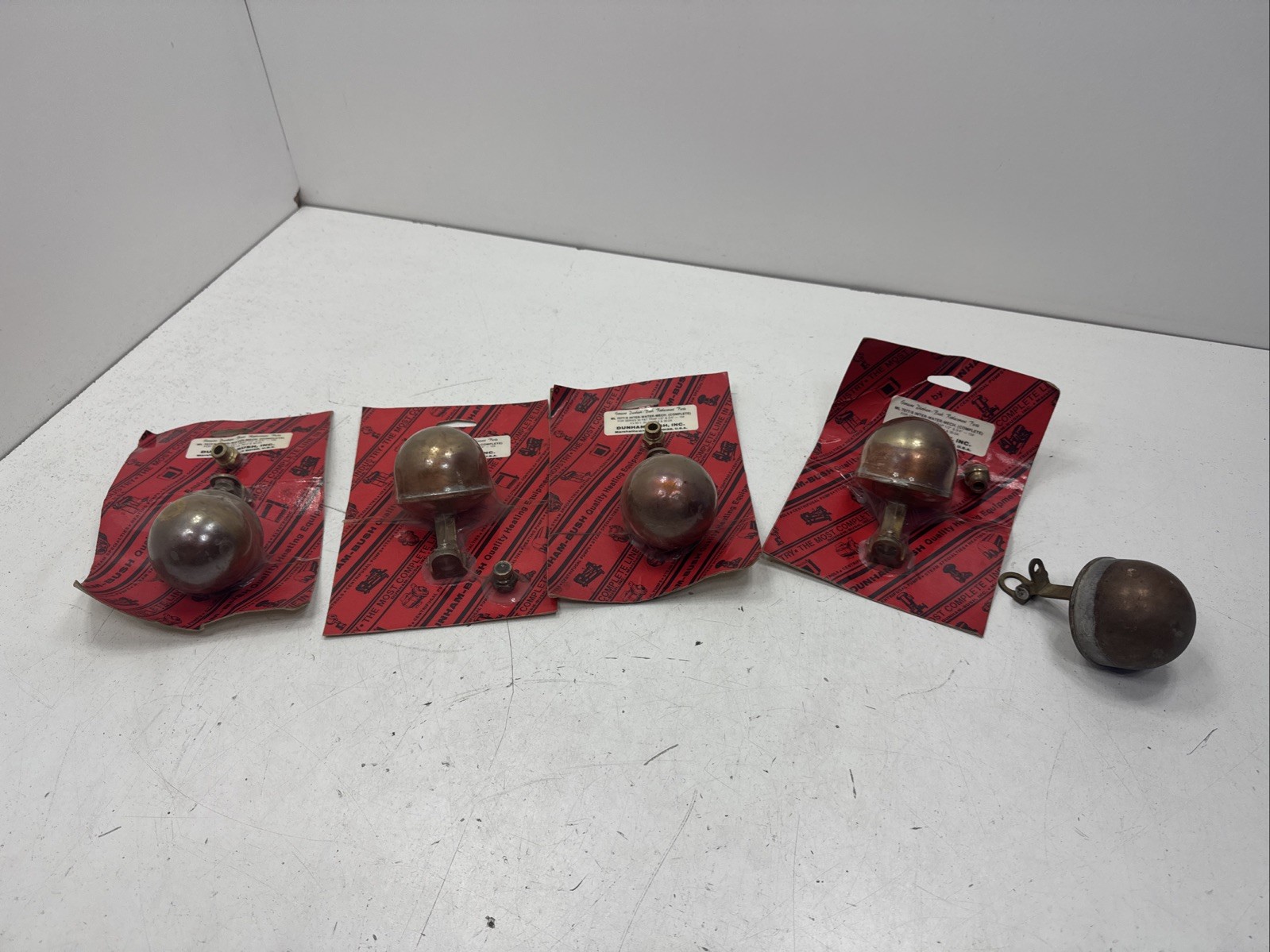 (Qty.4) Dunham-Bush ML 7277/8 Internal Copper Ball Float Mechanism