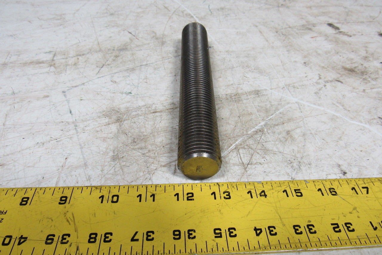 1-1/4″-8x 8″ (OAL 8-1/4″) B8M 316 Stainless Steel Fully Threaded Stud Lot of 5