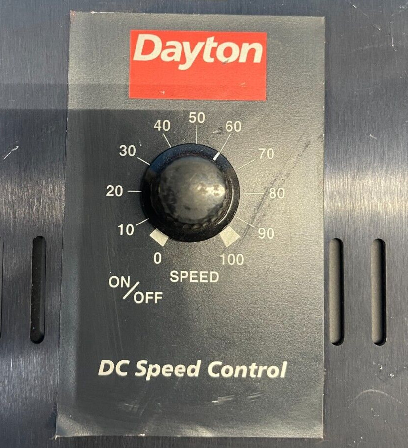 DAYTON 4Z827D DC SPEED CONTROL