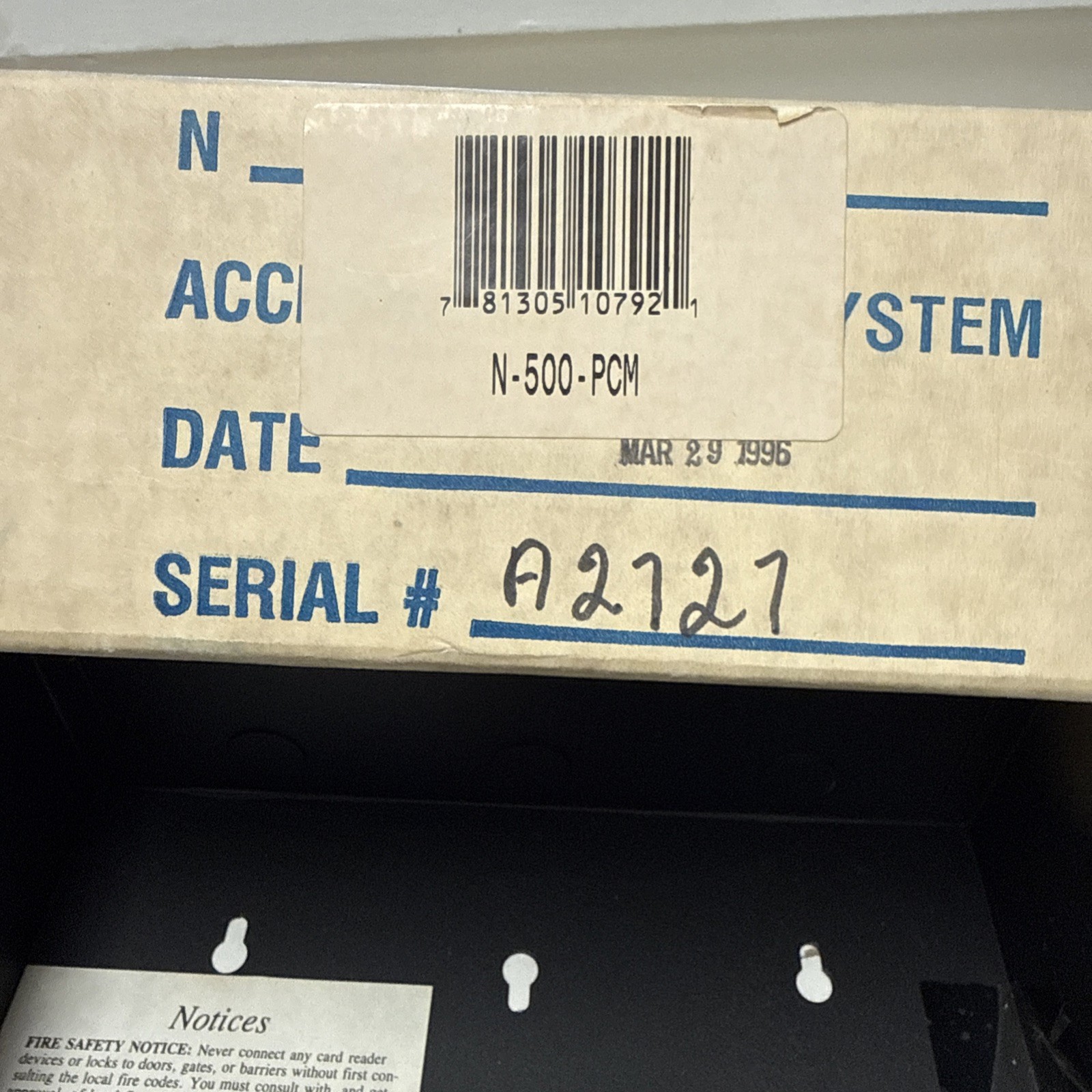 Northern Computers N-500-PCM access control system