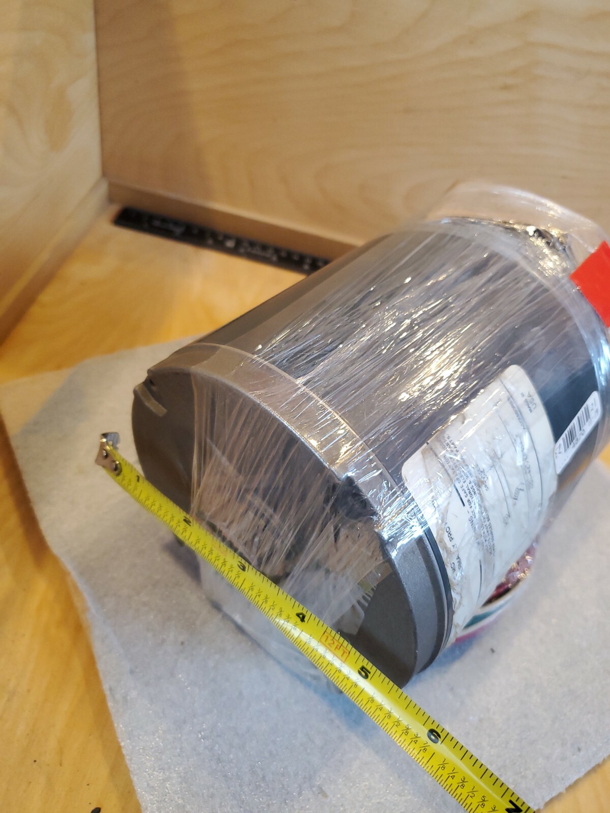 1/4HP 1725PRPM GENERAL ELECTRIC 5KH39QN9621HT SINGLE PHASE MOTOR USED *USA*