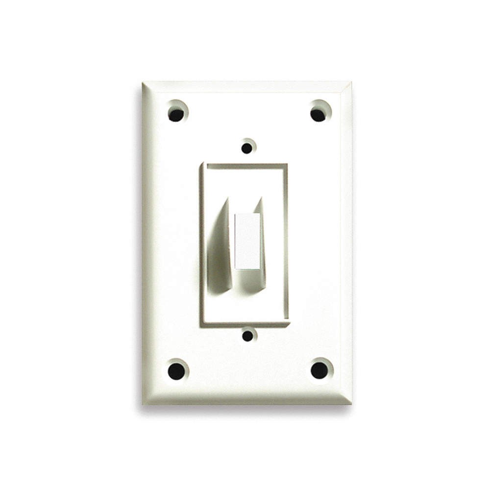 CORTECH TPSS Tgl Switch Wll Plt,Jmb;Wht,1Gng,Txtr 1CFC4